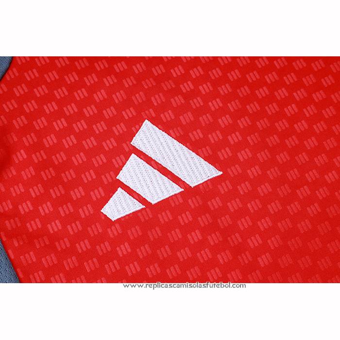 Fato de Treino SC Internacional 2026-2027 Manga Curta Vermelho - Calcas Curta